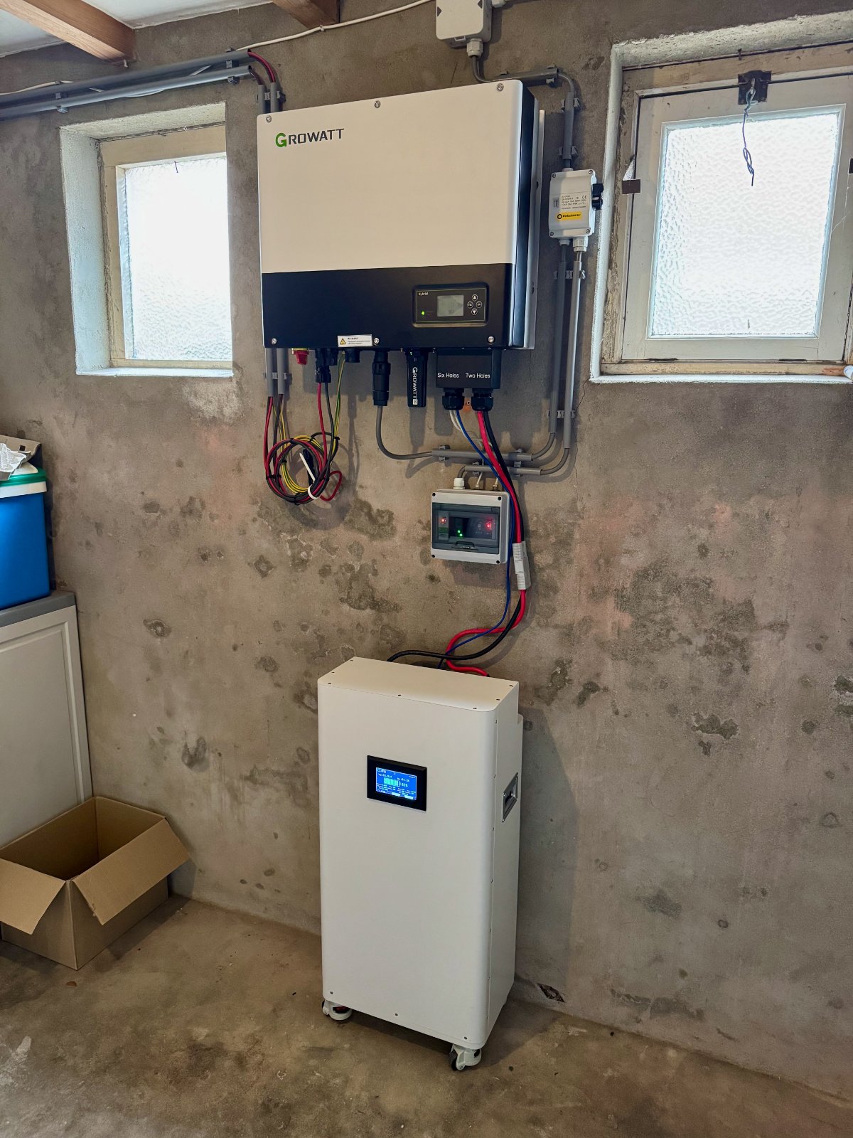 Van Fronius-omvormer naar Growatt-hybride met 16 kWh opslag